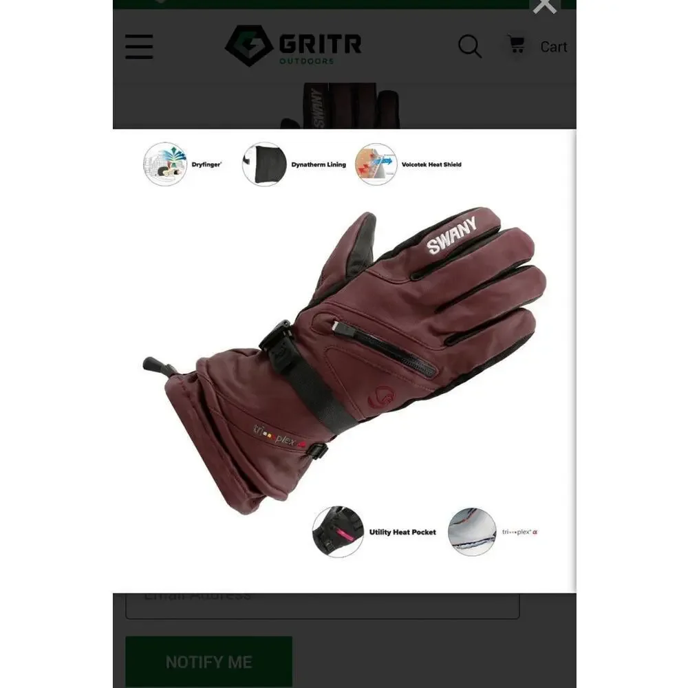 Swany Women’s X-Cell Gloves / Size-Medium